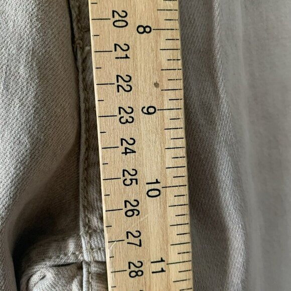 Men's Lightweight Colored Slim Fit Jeans - Goodfellow & Co 32 x 34 Tan - Picture 10 of 11